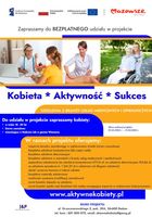 Bezpłatny udziału w projekcie „Kobieta * Aktywność * Sukces”... OGłOSZENIA Bazarok.pl